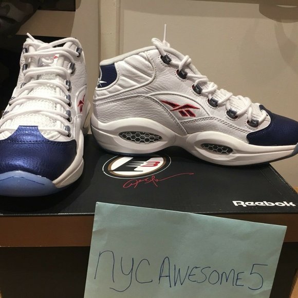 Reebok Question Mid Iverson Basketball Sneaker Men